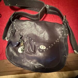 Free People Leather cross body bag.